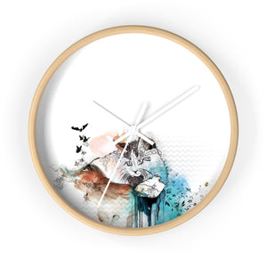 Cat Wall Clock - Liz Kapiloto Art & Design