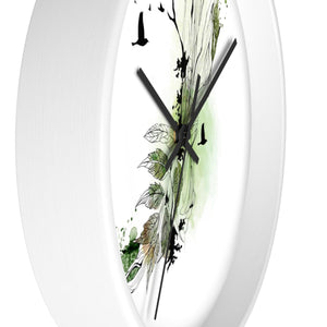 Abstract Leaf Wall Clock - Liz Kapiloto Art & Design