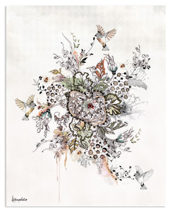 Modern Mandala Painting - Liz Kapiloto Art & Design