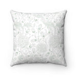 Green pattern decorative accent pillow - Liz Kapiloto Art & Design