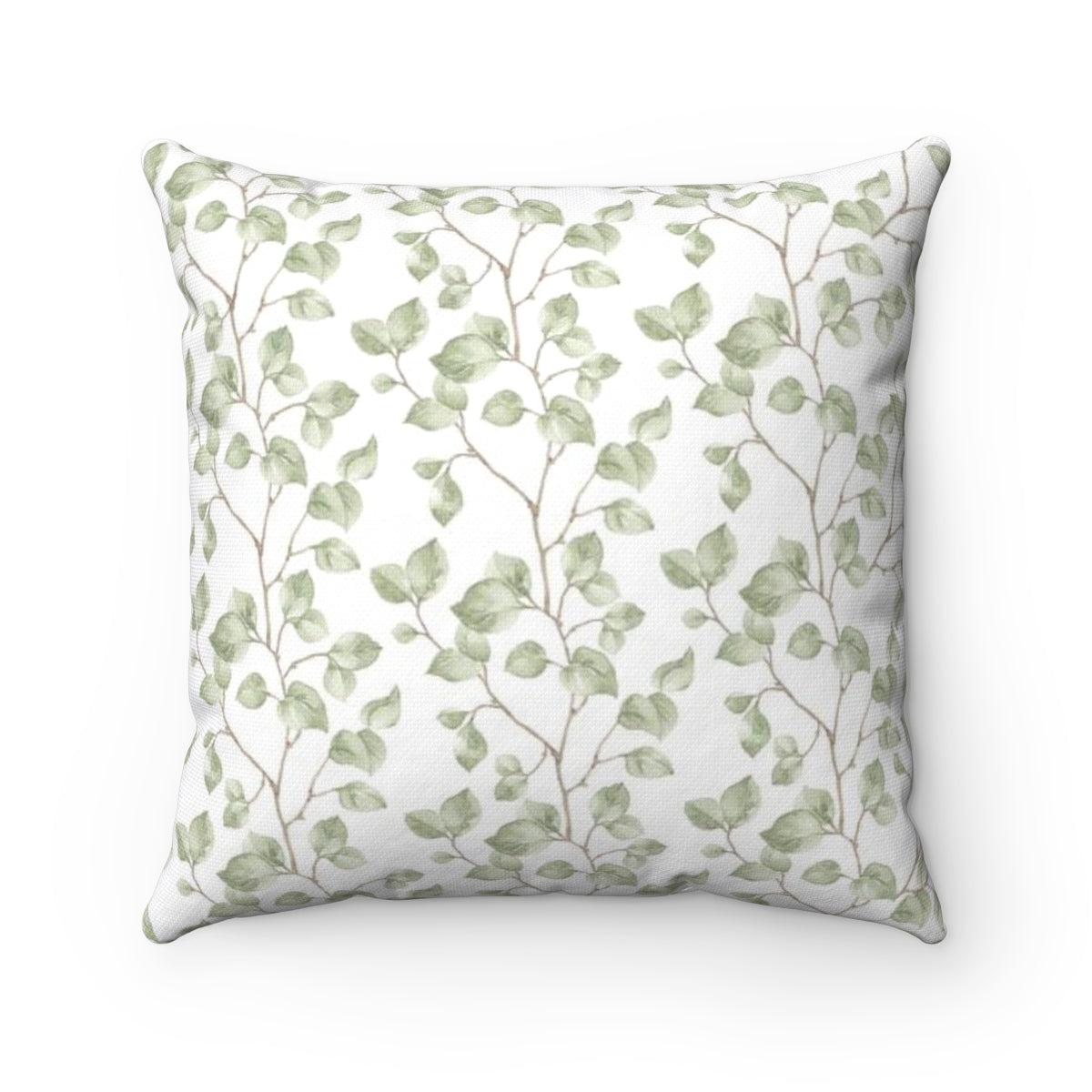 Green pattern Throw Pillow - Liz Kapiloto Art & Design