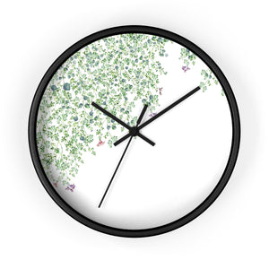 Minimalist Leaves Wall Clock - Liz Kapiloto Art & Design
