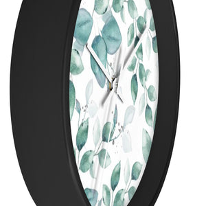 Light Blue Wall Clock - Liz Kapiloto Art & Design