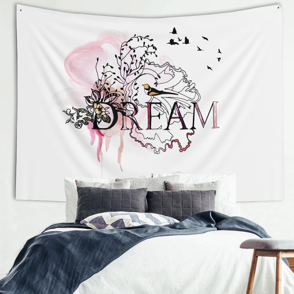 Bedroom tapestry, Dream wall tapestry - Liz Kapiloto Art & Design
