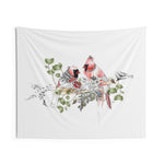 Red cardinal tapestry hanging - Liz Kapiloto Art & Design