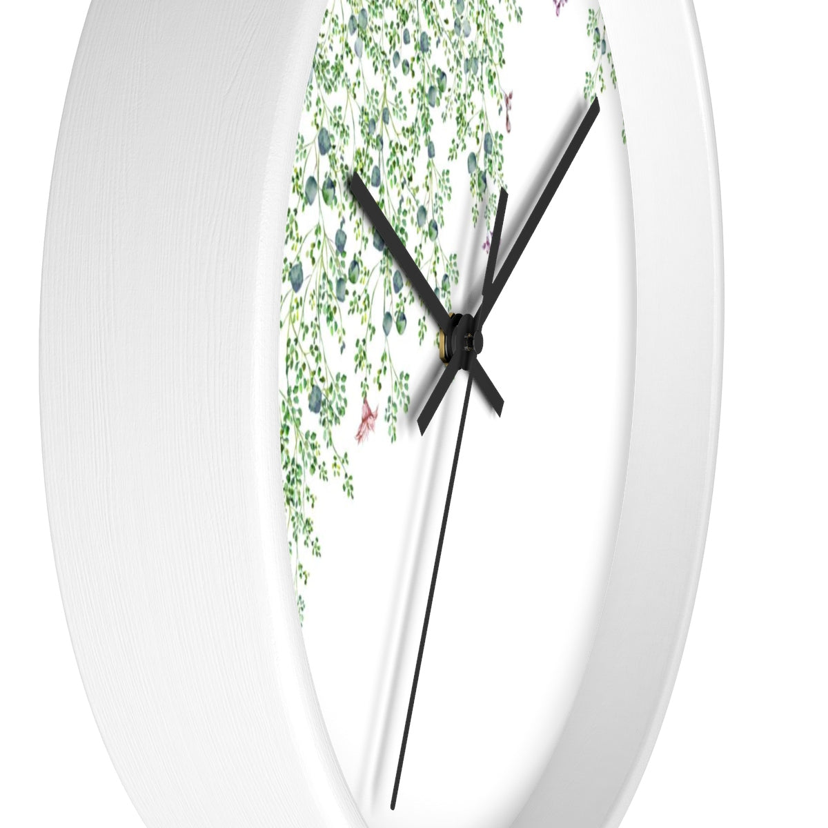 Minimalist Leaves Wall Clock - Liz Kapiloto Art & Design