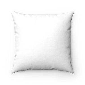 white decorative throw pillow - Liz Kapiloto Art & Design