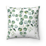 Large Leaf Throw Pillow - Liz Kapiloto Art & Design